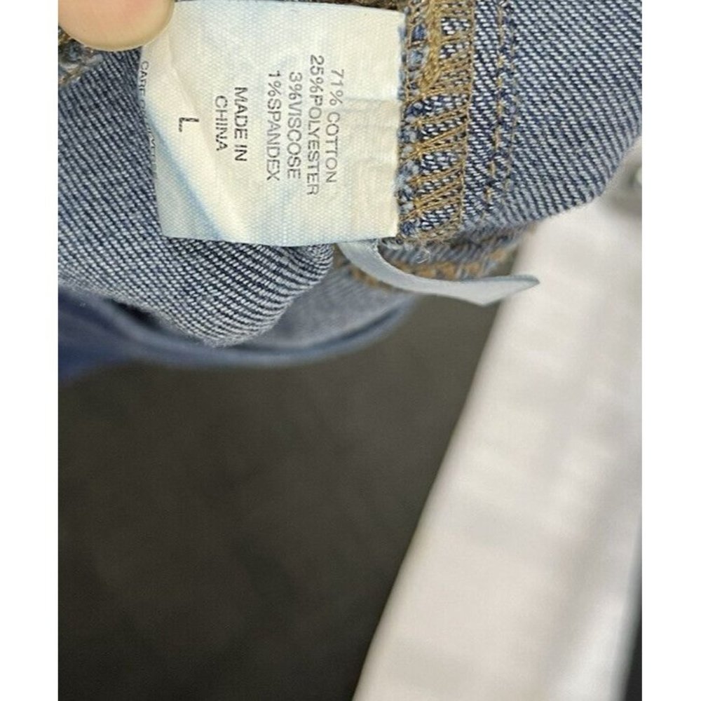 Women soho jeans new york high waist pull on ankle legging Size L - Picture 9 of 9